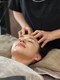 ラ メール(La mer)の写真/ドライヘッドマッサージ首+デコルテ（肩こり専用クリーム使用）45分5800円◇デコルテや、肩周りまで◎