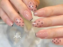 ケーツーネイル(k-two nail)/パラジェル/ハート×ドット