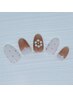 【ハンド】シェラックアート・ 定額・追加アート　¥６３８０～【爪削らない】