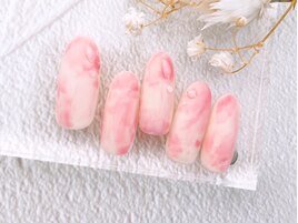 桃ネイル¥6980