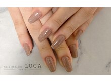 ネイルアトリエルカ(nail atelier LUCA)/N-15 ブラウンラメ