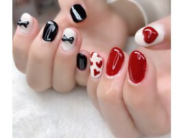 リボン　ハート