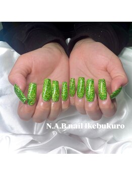 エヌエービー(N.A.B.)/グリーンラメスカルプ