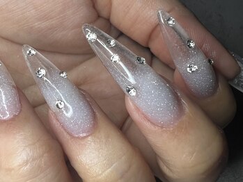 スカルプ研究所 バイ ネイルスミス(Nailsmith)/【Mサイズ】埋込Vカットスト-ン