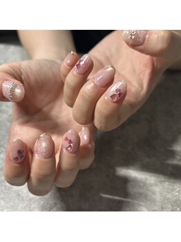 ルート12/きらきらハートネイル