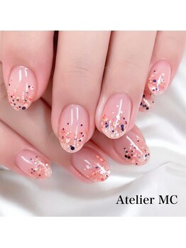 アトリエ エムシー 新富町(Atelier MC)/ラメグラデーション