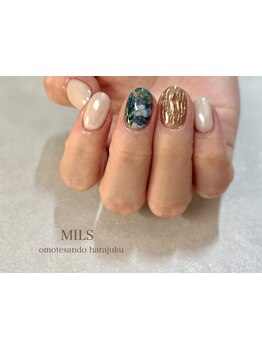 手描きアートが得意なサロン