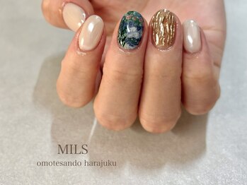 ミルズ オモテサンドウ ハラジュク(MILS omotesando harajuku)の写真/手描きアートが得意なスタッフも在籍。”私だけのアート”を。