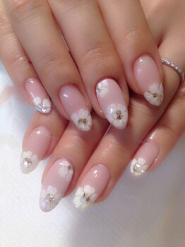 トゥーシェネイルズ(Touche'nails)/お客様ネイル　8000円