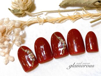 ネイルグラマラス 西新井店/《パラジェル》シンプルネイル