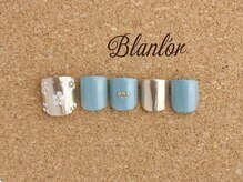 ブランロール 中目黒店(Blanl'or)/FOOT　ブルー×ミラー