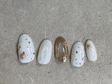 ソウ 難波店 nail salon Sou/ニュアンスnail