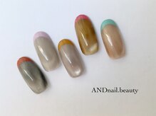 アンドネイル ビューティー(AND nail,beauty)/夏ネイル/マグネット/藤沢ネイル