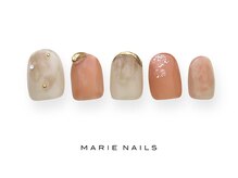 マリーネイルズ 大阪梅田店(MARIE NAILS)/新規様8000円0227e リボン
