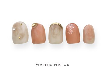 マリーネイルズ 大阪梅田店(MARIE NAILS)/新規様8000円0227e リボン