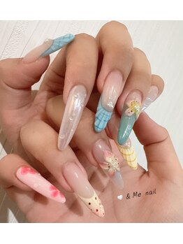 アンドミー(&ME)/夏ネイル