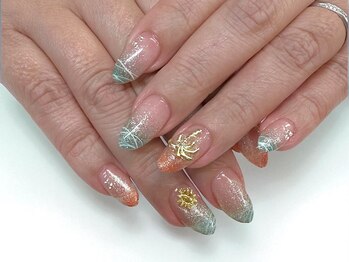 ネイルズミューコ 四谷三丁目店(nail’s MyuCo)/Tropical Breeze