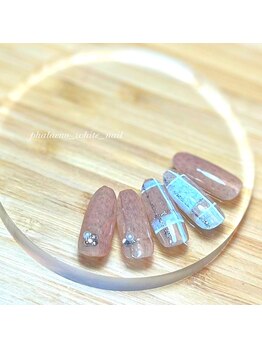 ファレノホワイト/定額デザインネイル 冬