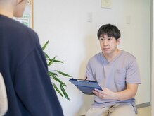 しっかりカウンセリングをしてお身体の状態を見極めます◎