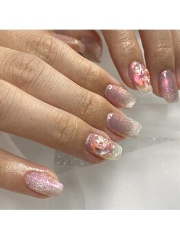 エイト(8)/ちゅるちゅる　ピンクミラー