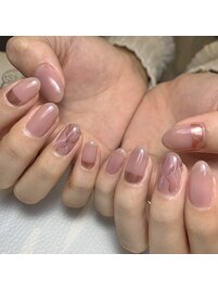 ～大理石ネイル～
