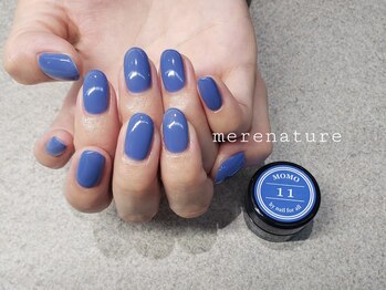 ネイルサロン メルナチュール 天神大名(Mere Nature)/MOMOジェルワンカラー¥6,980