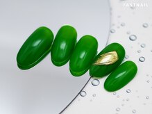 ファストネイル ロコ 志免店(FASTNAIL LOCO)/グリーンネイル→写真番号:11691