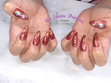 アン ジョーヌドラゴ/【ロングネイル】赤ネイル