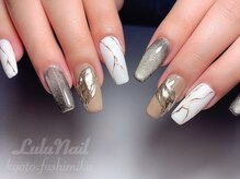 ルルネイル(Lulu Nail)/タイダイ柄ネイル