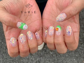 ヴリエ 小作店(VURIE)/梅雨ネイル