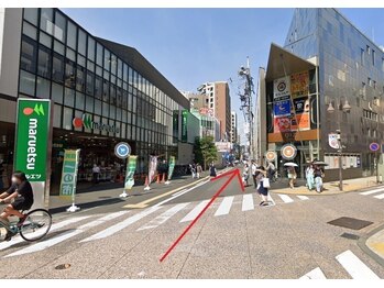 ヘイリーブロウ 溝の口店/【4】道案内