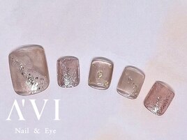 【フットネイル定額】