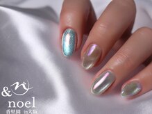 ノエル(Noel)/オーロラミラーマグネットネイル