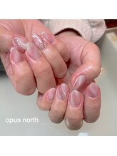 オーパス ノース(OPUS north)/お客様ネイル/古川/タイダイ