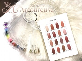 アムルーズ(Amoureuse)の写真/【ニュアンスクリアネイル￥5000】シンプルだけど、ちゃんとキレイ。大人のためのナチュラルネイル♪