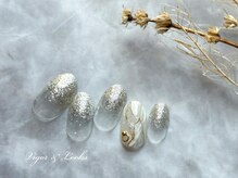 ヴィガー アンド ルックス 白金 目黒(Vigor&Looks)/ラメグラ　シルバー