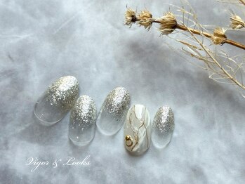 ヴィガー アンド ルックス 白金 目黒(Vigor&Looks)/ラメグラ　シルバー