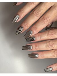 黒×レオパード