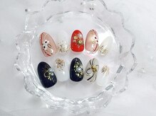 フェリスネイル 池袋店(Feliz Nail)/和風／成人式／お正月ネイル