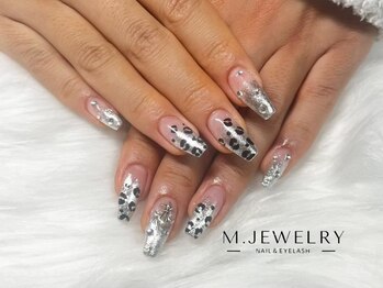 エムジュエリー 五反野店(M JEWELRY)/レオパードネイル