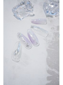 ラルネイル 大宮(Lull. nail)/＊シルバー＊ニュアンスミラー＊