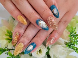 【山川】夏ネイル