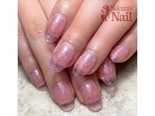 サクラズネイル 警固店(Sakura's nail)/『ピンククリアスカルプ』