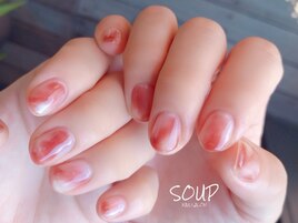 タイダイ ふんわり シアーカラー