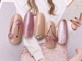 さくらんぼネイル♪￥6980