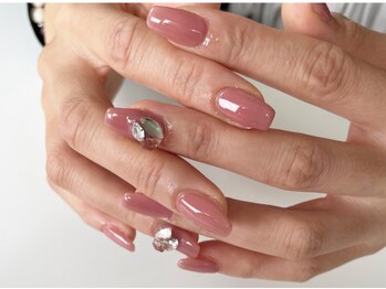 アンルボネイルアイラッシュ(anlubon)/3Dビジューネイル