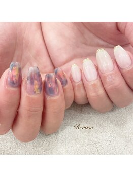 アールローズ(R-rose)/アシメネイル