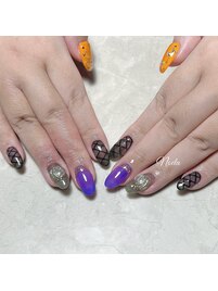 ハロウィンネイル