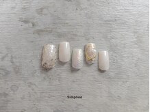 シンプリー ネイルアンドアイラッシュ 祖師谷大蔵店(Simpliee Nail&Eyelash)/【ハンド】ミラーネイル