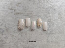 【ハンド】ミラーネイル